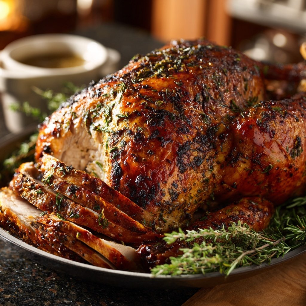 Festive Herb Roast Turkey