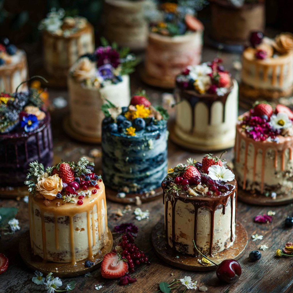 20 Birthday Cakes for Adults: Modern Buttercream