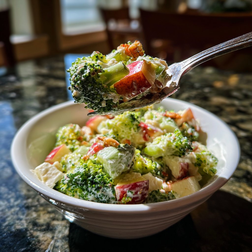 Broccoli Salad with Apple Zing