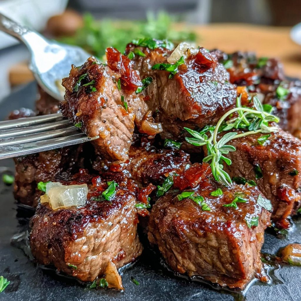 Garlic Butter Steak Bites